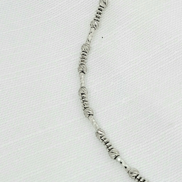 14k White gold chain new - Picture 2 of 4